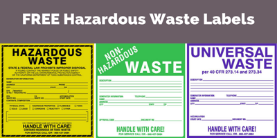 Hazardous Waste Labels