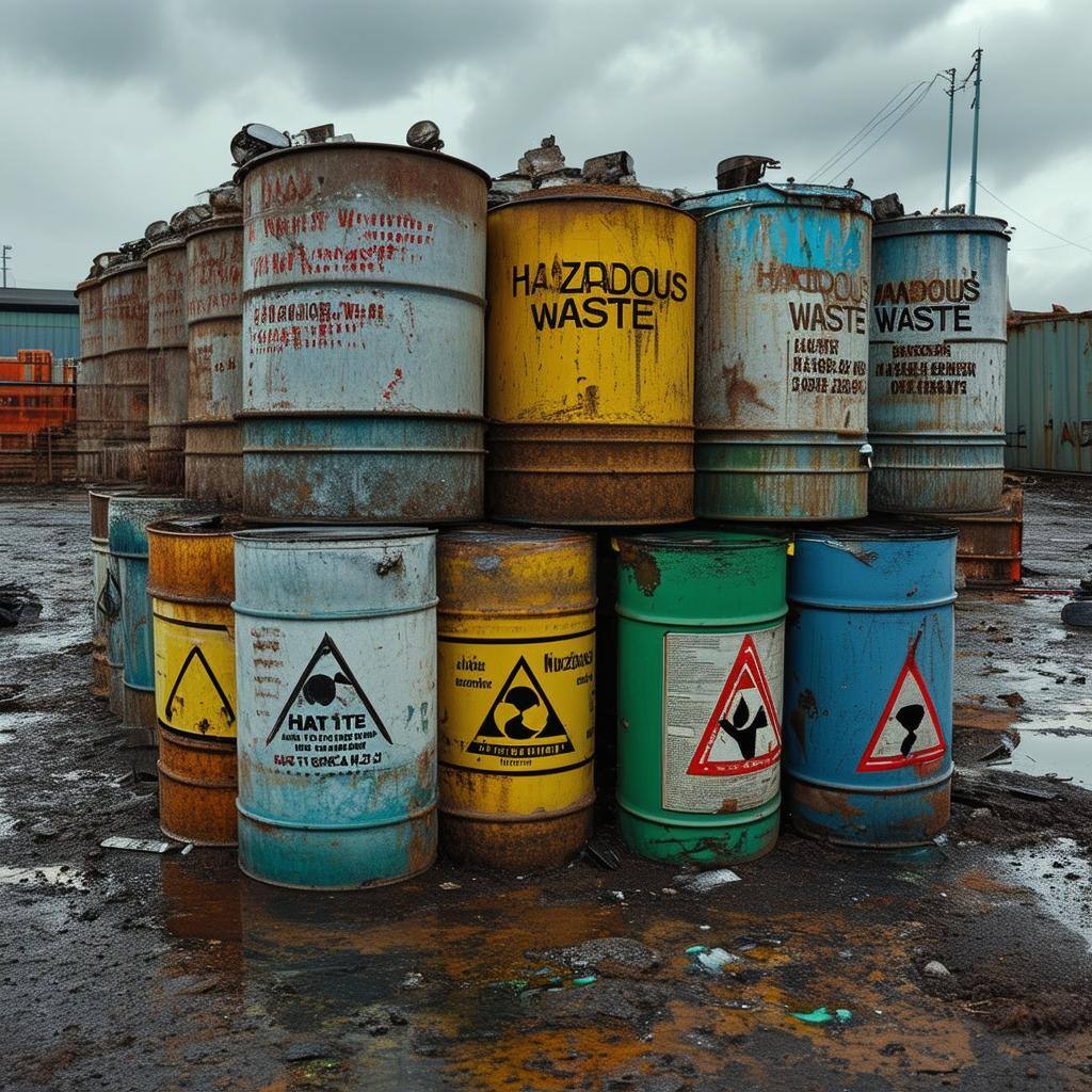 types of hazardous waste
